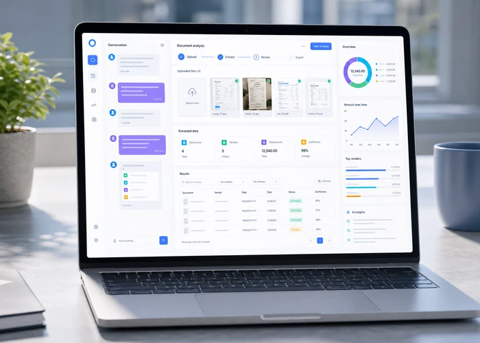 Interfaz digital con capacidades de inteligencia artificial aplicada